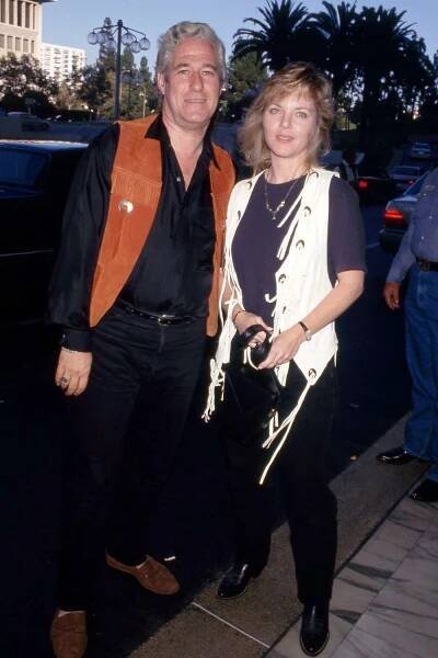 Michael Sloan and Melissa Sue Anderson in August 1993.