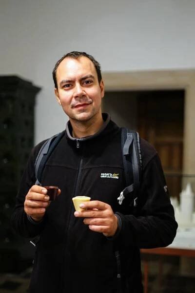 Martin dostál s milovanou čokoládou