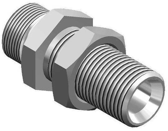 Šroubení pruchodové 1/2" hydraulika