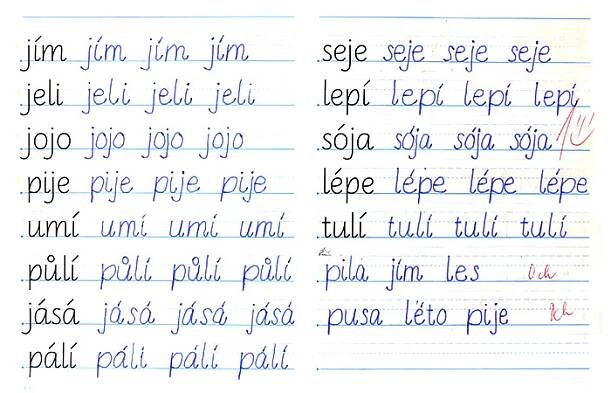 Písmo Comenia Script • Názor grafologa