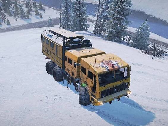 ASHOK LEYLAND F.A.T. 6×6 TRUCK v1.0 Mod | SnowRunner Mods for PC