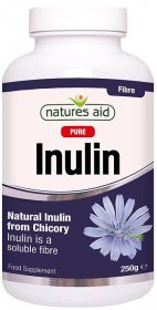 Natures aid Inulin 100% (čekanka), 250 g - Elanatura