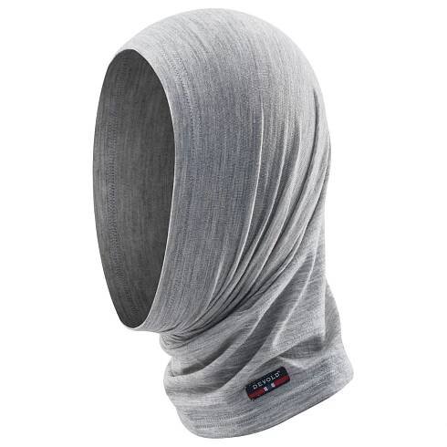 Čepice Devold Breeze Merino 150 Headover grey melange uni čepice + DÁREK DLE VÝBĚRU!