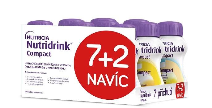 Nutridrink Compact balíček 7+2 9x125 ml