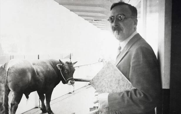 Stefan Zweig auf der Fahrt von Brasilien nach Argentinien 