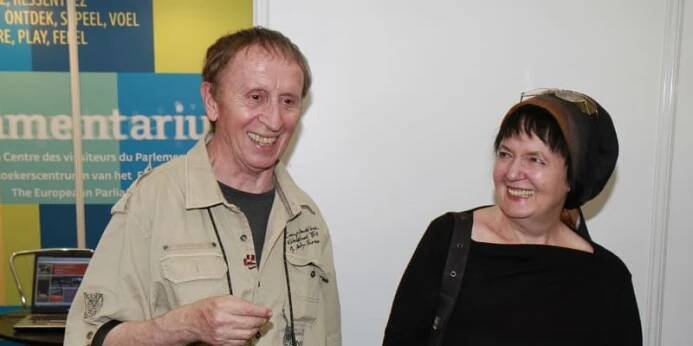 Ivan Kraus s manželkou Naděždou Munzarovou berou život s humorem. 