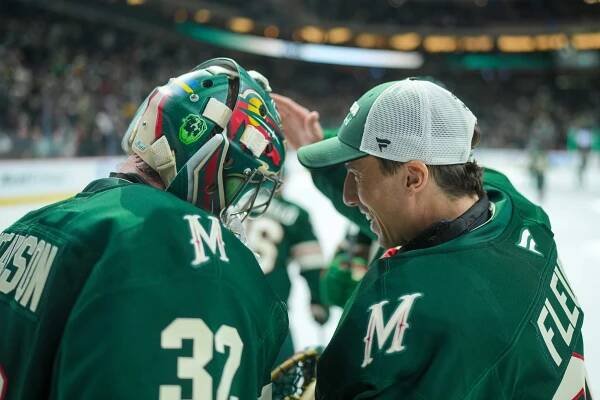 Filip Gustavsson and Marc-Andre Fleury’s special bond is shaping the Wild’s future in net