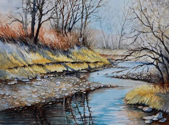 Early Spring On Clear Creek