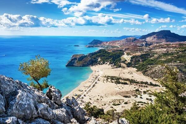 Kolymbia: levná dovolená