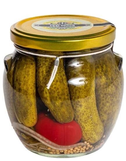 Nakládané okurky s feferonkou, Bouda 1883, 310 g | ZAZUMi.cz
