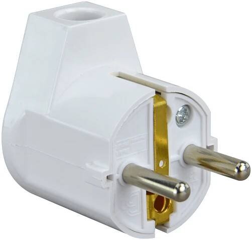 Vidlice uhlová E; 230 V; IP20