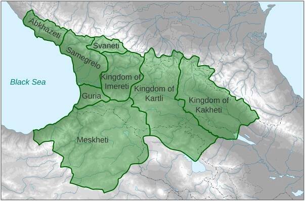 File:Kingdom of Georgia after dissolution as a unified state, 1490 AD.svg - Wikimedia Commons