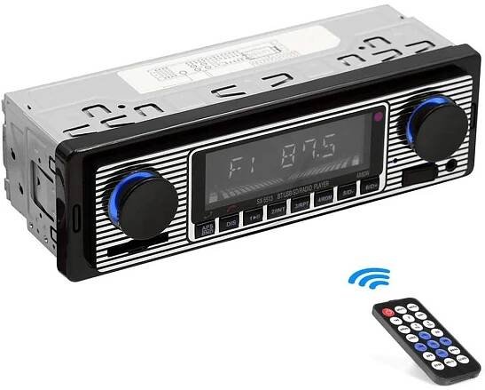 Retro autorádio HERCHR Classic Car Stereo Bluetooth Autorádio https://test-vergleiche.com/retro autorádio/