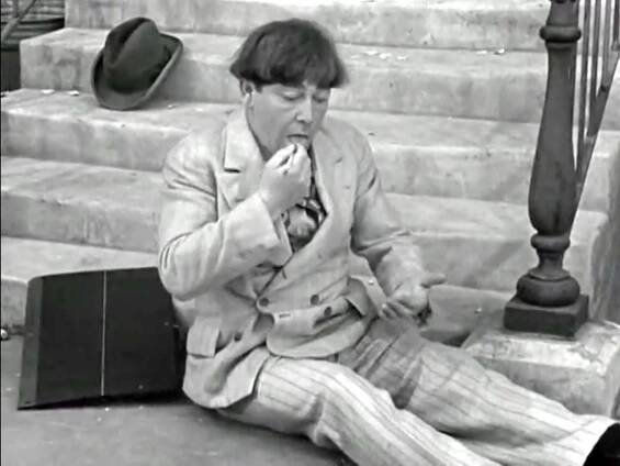 Married! Moe Howard in "No Census, No Feeling"