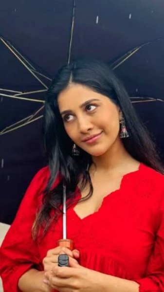 Nabha Natesh charms in beautiful outfits