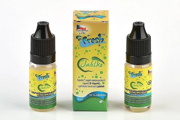E-liquid ovocný Fresh - Jablko 10ml | Equites e-shop - Equites e-shop, produkty Equites Electronics. České e-liquidy, český