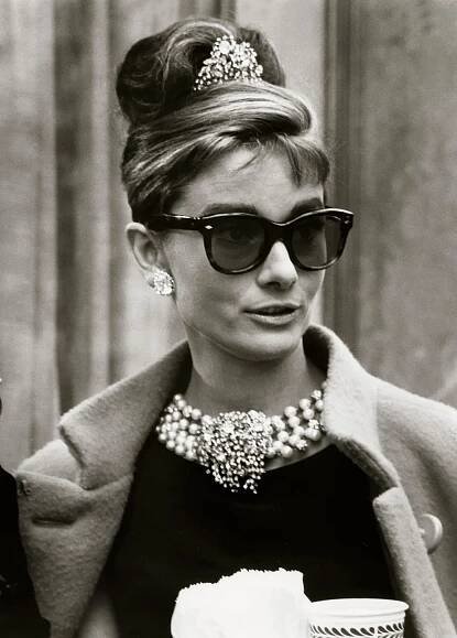 Audrey Hepburn in Breakfast at Tiffany's, 1961