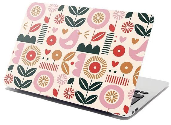 Samolepka na notebook Retro folklór