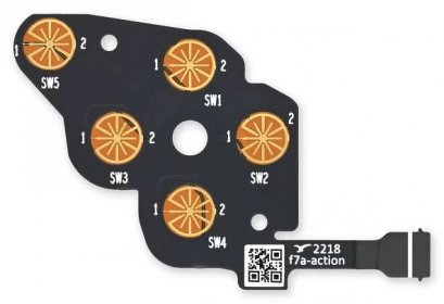 Steam Deck Right Bumper Button Assembly: Genuine Part