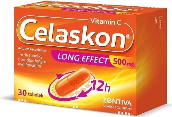 CELASKON LONG EFFECT POR 500MG CPS PRO 30