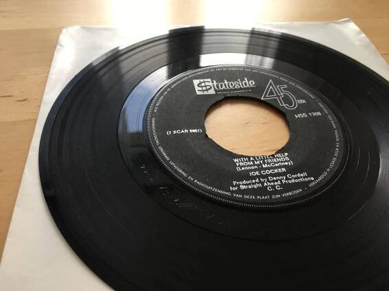 sp - Joe Cocker - With a little help from my friends / Somethinng's..
