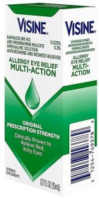 Visine alergie oční úlevu multi-akční kapky, 0,5 oz