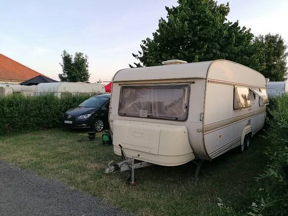 Pronájem Tabbert 630 v kempu ATC Merkur Pasohlávky – Půjčovna karavanů Prostějov