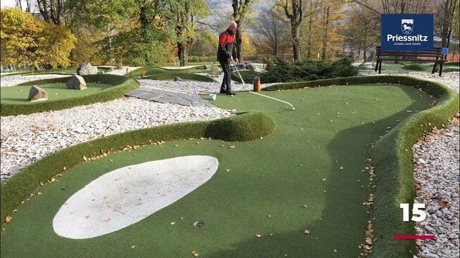 Priessnitzovy lázně - Adventure Golf 15. jamka