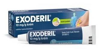 Krém na mykózu Exoderil