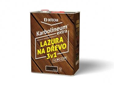 Detecha Karbolineum Extra 3v1 barva na dřevo, palisandr, 8 kg