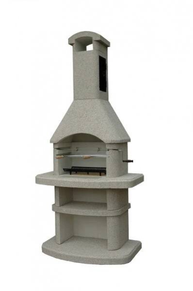 Landis Zahradní krb betonový grilovací plocha: 59 × 42 cm