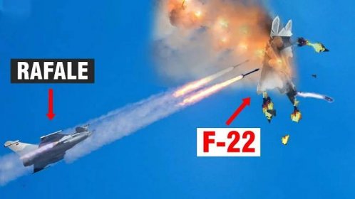 France Dassault Rafale Shot Down F-22 Raptor Shocked The World
