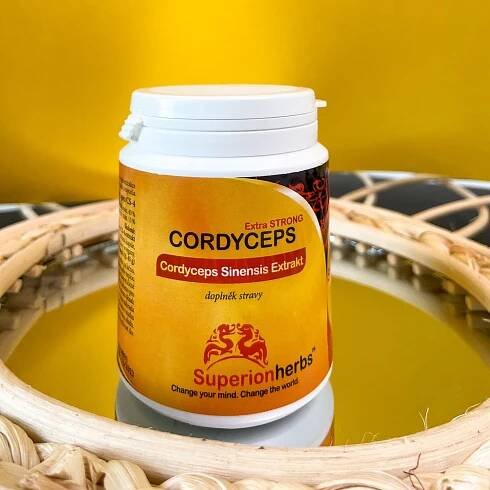 Superionherbs Cordyceps Extrakt 90 cps.