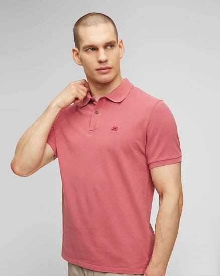 Růžová pánská polokošile C.P. Company 16cmpl090a005527r-577