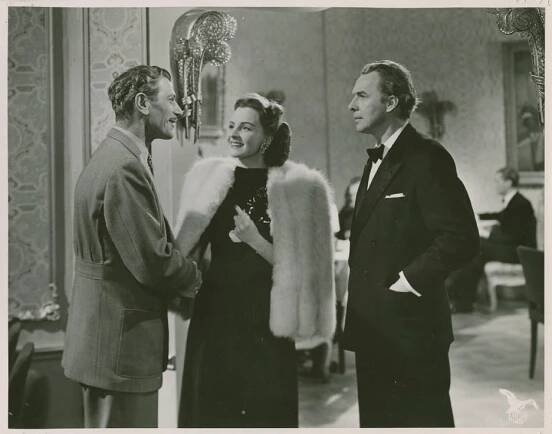 Edvin Adolphson, Margareta Fahlén, Arnold Sjöstrand - En svensk Tiger - Z filmu