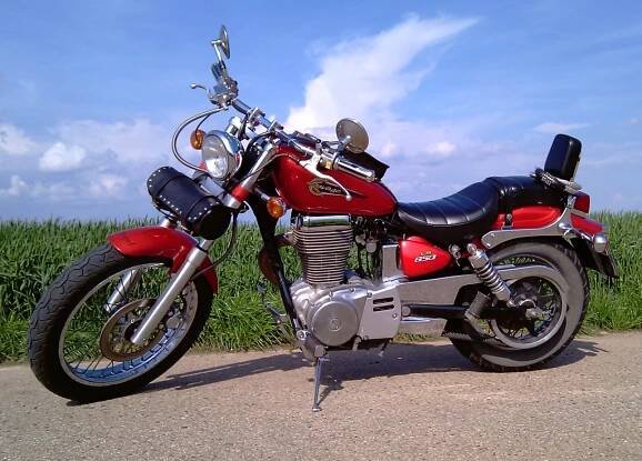 Suzuki LS 650 Savage uživatele Mirinn - | Motorkáři.cz
