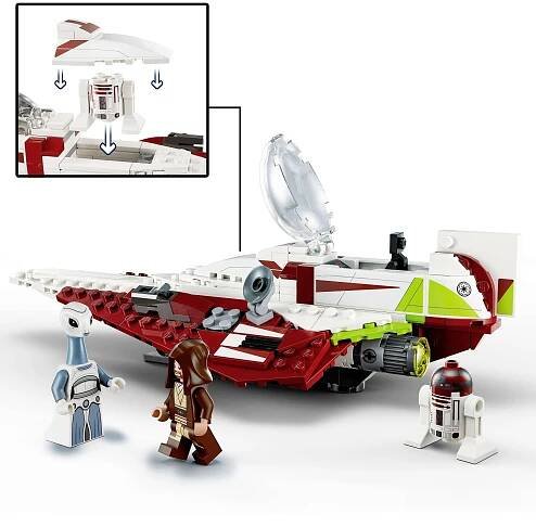 75333 LEGO® STAR WARS™ OBI-WAN Kenofi Jedi Starfilighter™ : Půhy.cz
