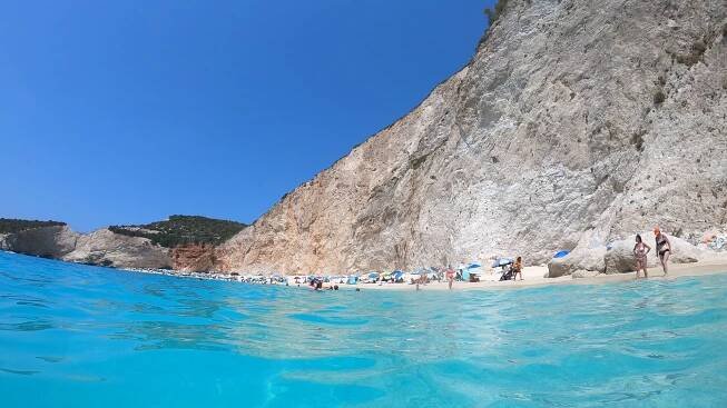 Vyhlášená pláž Porto Katsiki (Táta)