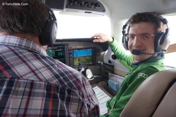 Simon Ammann pilotem - 4 - GALERIE: Simon Ammann pilotem (8/16)