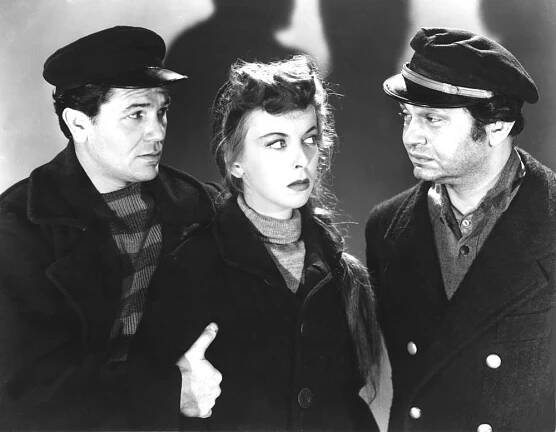 THE SEA WOLF, John Garfield, Ida Lupino, Edward G. Robinson, 1941