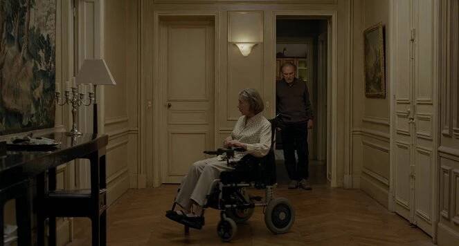 Láska - Z filmu - Emmanuelle Riva, Jean-Louis Trintignant