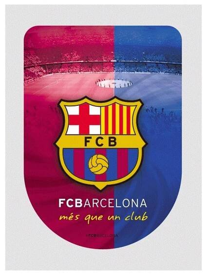 Samolepka 3D Barcelona FC (typ 19) - Sportmoda.cz