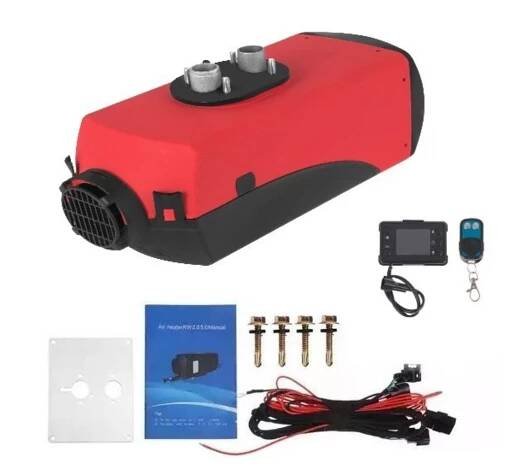 Nezávislé naftové topení 5KW, 12V, LCD+DO - Auto-moto