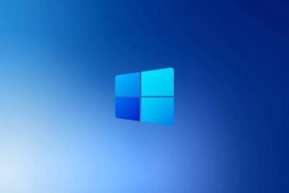 Blue Windows 11 Desktop Wallpaper.