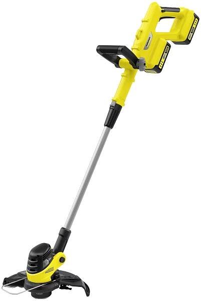 Kärcher Home & Garden LTR 3-18 Dual Battery Set akumulátor Akumulátorová strunová sekačka + 2. akumulátor, vč. nabíječky 2.0 Ah šířka sekání: 30 cm