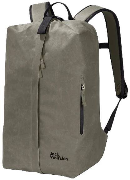 Jack Wolfskin TRAVELTOPIA - Rucksack, wasserabweisend, Laptopfach - 4550 DUSTY OLIVE