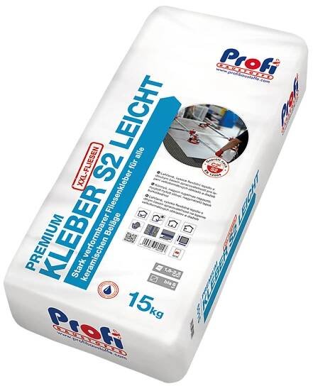 Lepidlo na obklady a dlažby Profi Premium Kleber S2 Leicht 15 kg