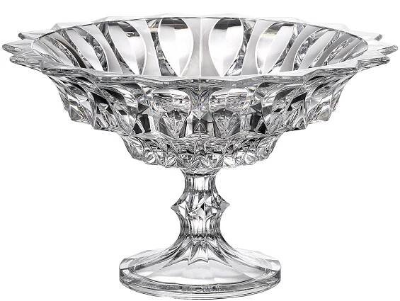 Bohemia Crystal Mísa na noze Fortune 330mm_