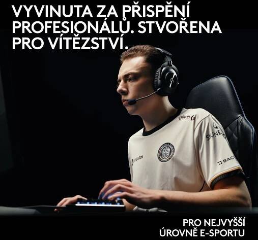 Logitech G PRO X 2 LIGHTSPEED Gaming Headset, bílá