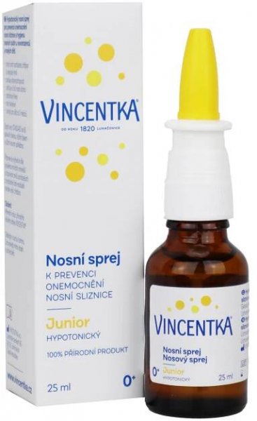 Vincentka nosní spray JUNIOR 25ml